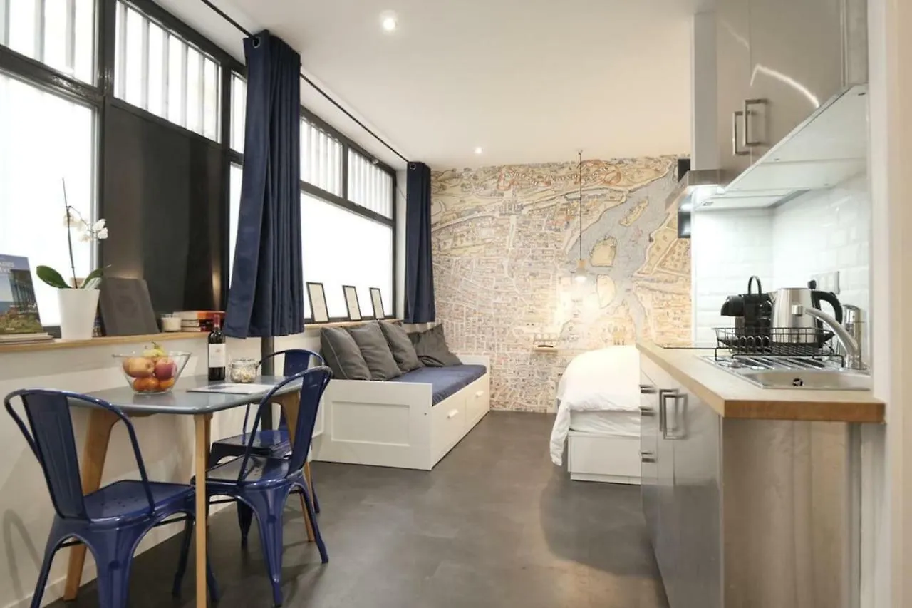 Apartmán Amazing Comfy Studio - Canal Saint Martin Paříž